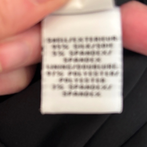 DIANE von FURSTENBERG SILK WRAP DRESS SIZE 8 BLACK - Picture 3 of 8